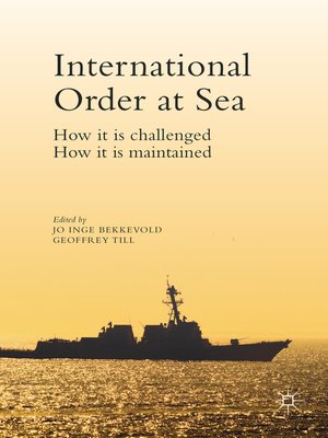 cover image of International Order at Sea